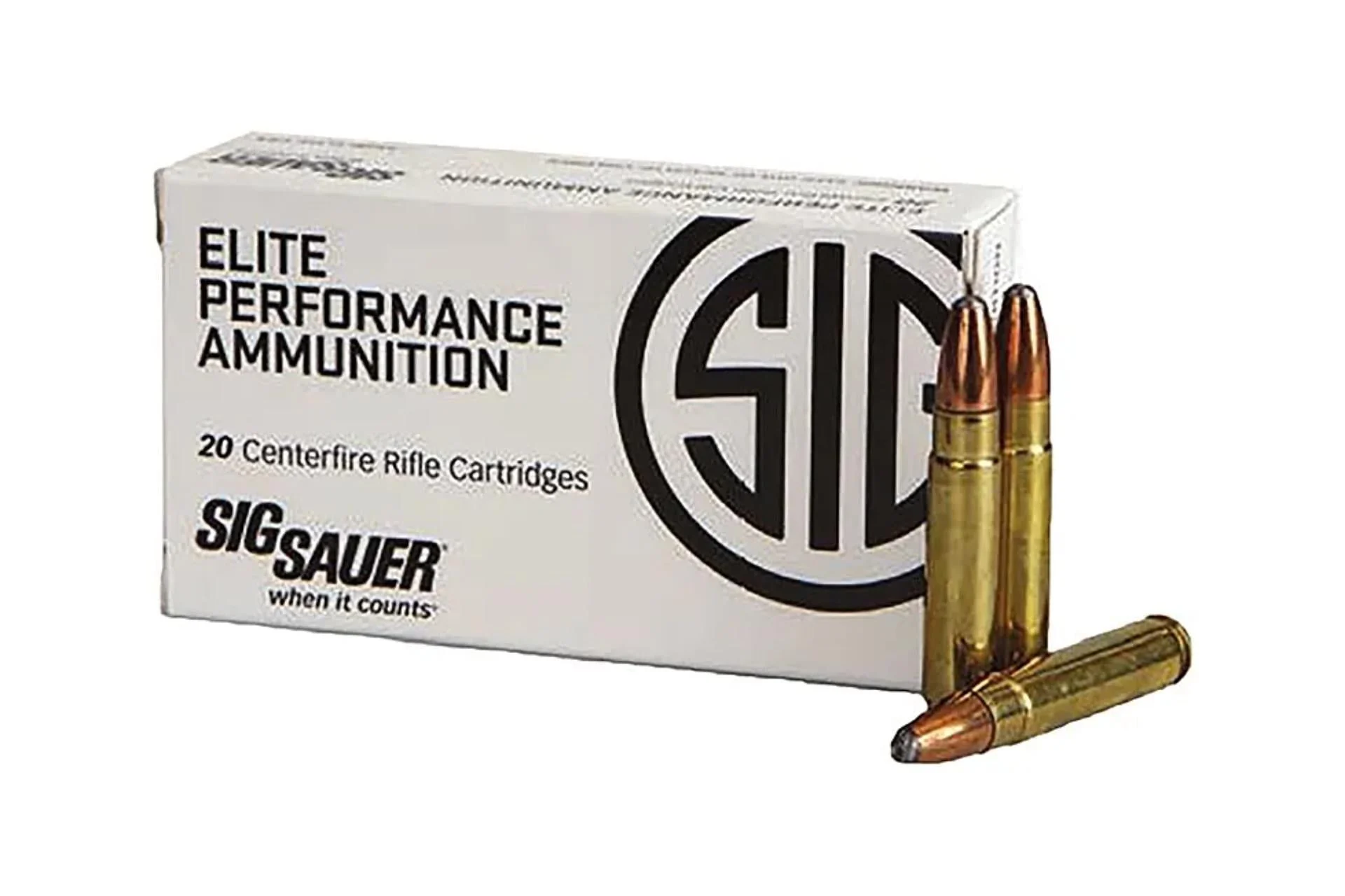 SIG E300HAMRPH1-20 300 HAMR 125GR SP Rifle Ammo - 20 Rounds - E300HAMRPH1-20