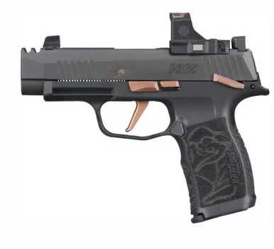 SIG Sauer P365 Rose XL, 9MM, 3.1" Barrel, 12 Rds, Black/Rose Gold