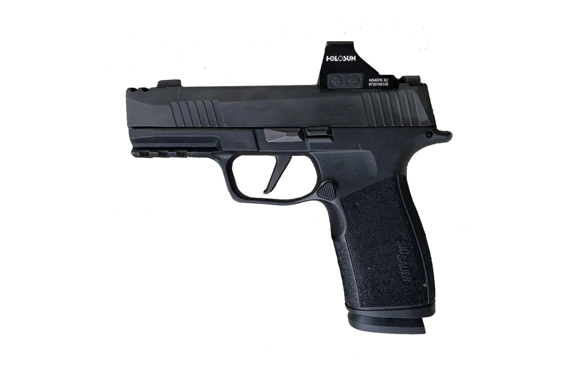 SIG Sauer P365 XMacro Comp 3.1" 10rd 9mm Pistol w/ Holosun HS407K-X2 - CA Compliant - 365XCA-9-COMP-MS-CA