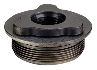 Silencer Central Banish 9, Fits M13.5x1LH Threads, Inconel, Black Oxide Finish