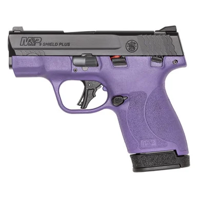 Smith & Wesson M&P 9 Shield Plus, 9MM, 3.10" Barrel, 13 Rds, Purple