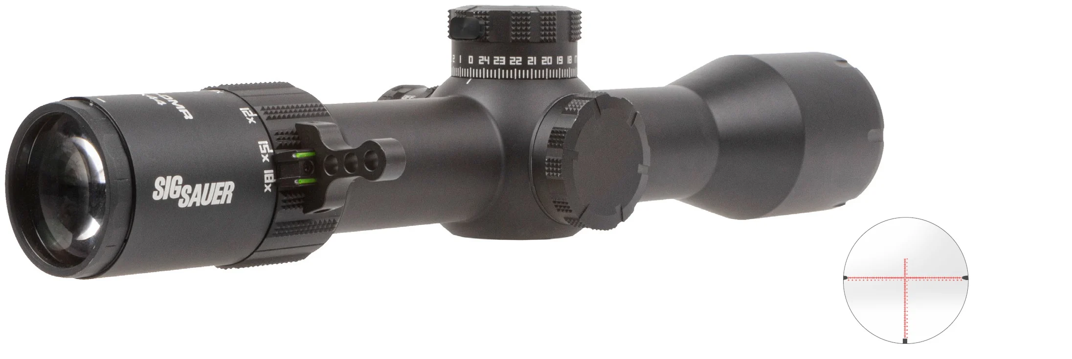 Sig Sauer Tango-DMR 3-18×44 34mm FFP MOA Illum