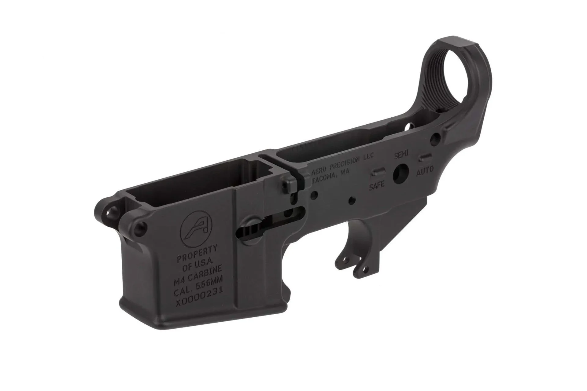 Aero Precision M4A1 Clone Lower - Anodized Black - APAR148018C