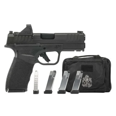 SPRINGFIELD ARMORY Hellcat Pro OSP 9mm 3.7in 5x17rd Semi-Automatic Pistol w/ Viridian RFX-11 Green Dot Optic (HCP9379BOSPGU24)