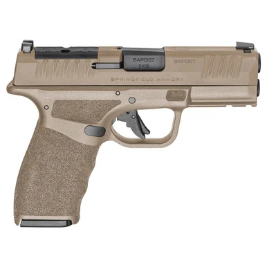 SPRINGFIELD ARMORY Hellcat Pro OSP 9mm Luger 3.7in 5x17rd FDE Semi-Auto Pistol w/ Viridian RFX-11 Green Dot Optic (HCP9379FOSPGU24)