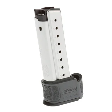 Springfield XD-S Mod.2 Tactical Grey Extended Magazine, 9MM, 9 Rds, Stainless Steel