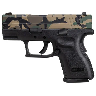 Springfield XD9 DEF, 9MM, 3.00" Barrel, 16 Rds, Tiger Stripe Camo