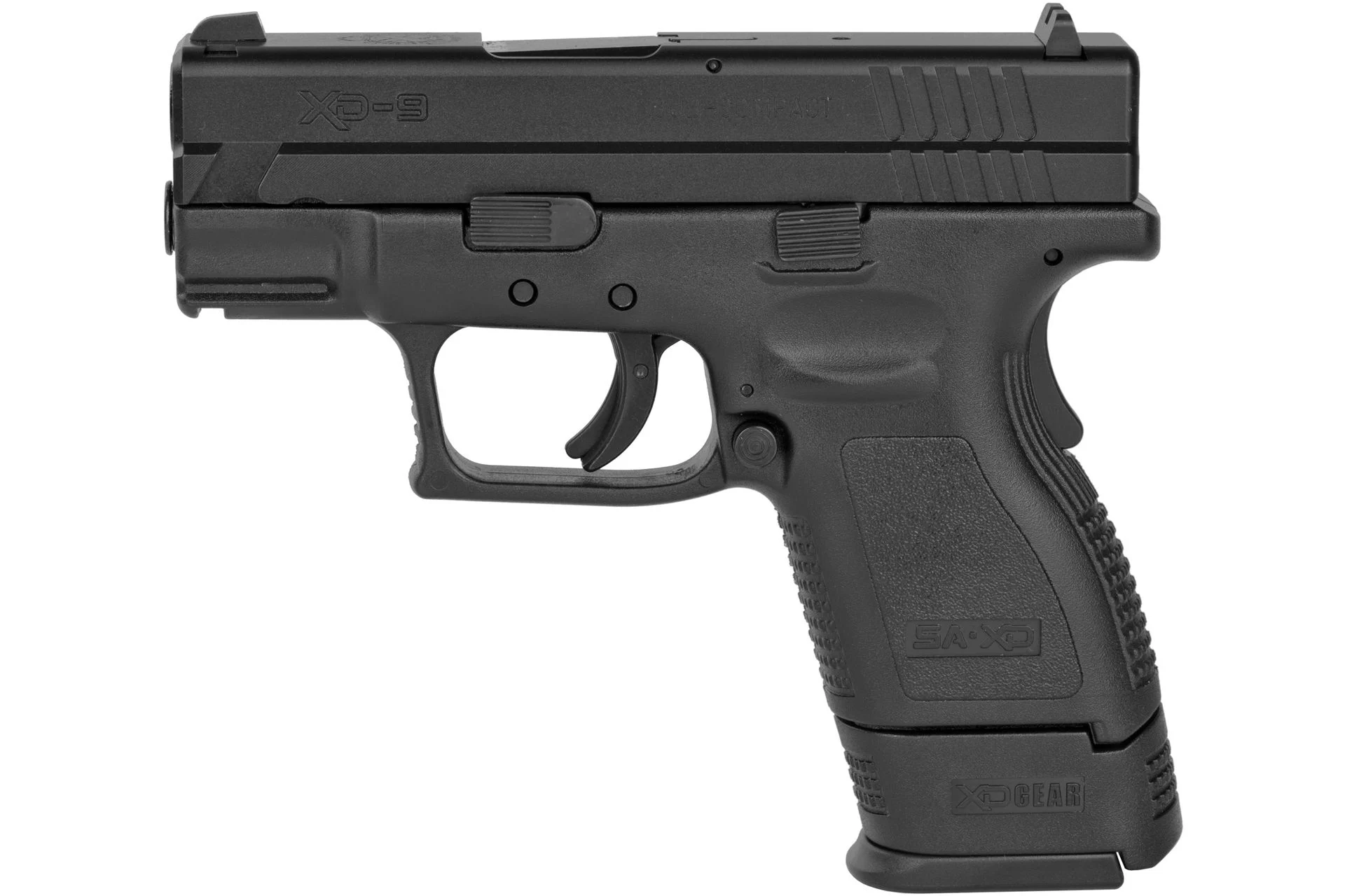 Springfield Armory XD *CA 9MM 10+1, 3", Black Polymer Frame w/Picatinny Rail, Black Polymer Grip - XD9801