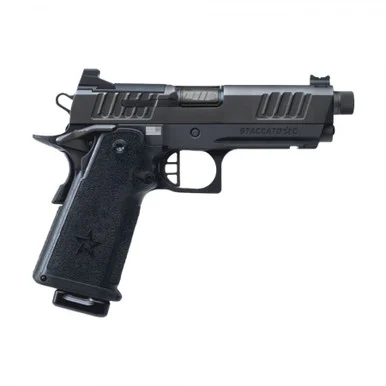 Staccato 2011 C 4.0 Optic Ready, 9MM, 4.00" Barrel, 8+1 Rds, DLC Finish