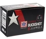 Stars and Stripes Defense 12 Gauge Ammo 2 3/4" 9-Pellet 00 Buckshot - CBUCK9