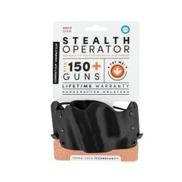 Stealth Operator Compact OWB Springfield XD Holster, Left Hand (Black)