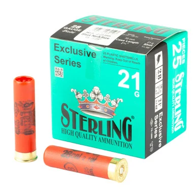 Sterling, 28 GAUGE 2.75", 25 Rds