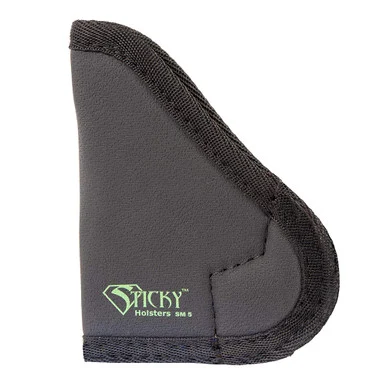 STICKY HOLSTERS Pocket Small Black Holster (SM-5)