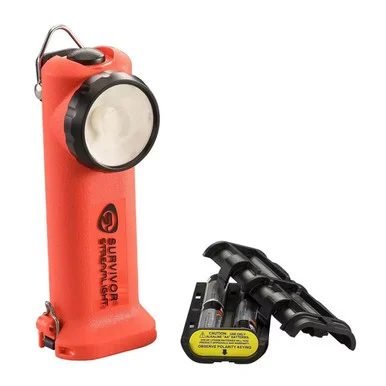 STREAMLIGHT Survivor 175 Lumens Alkaline Model Orange Flashlight (90540)