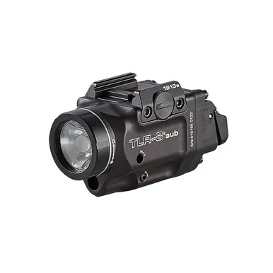 STREAMLIGHT TLR-8 500 Lumens Sub Gun Light with Red Laser (69418)