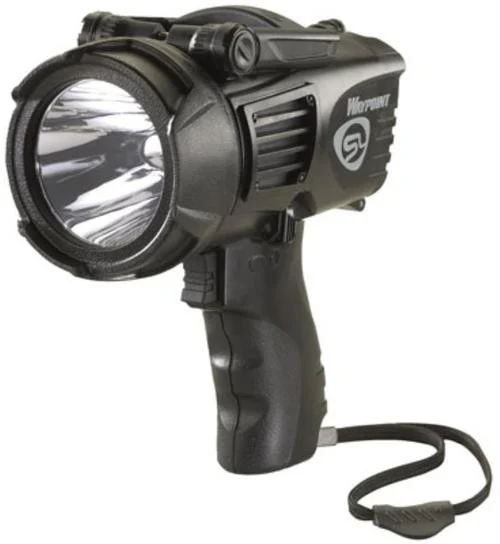 Streamlight WayPoint LED Spotlight 20/210 Lumens C Alk (4)/12V DC Black