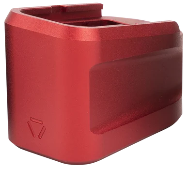 Strike Industries Extended Mag Plate, Red, 6061-T6 Aluminum