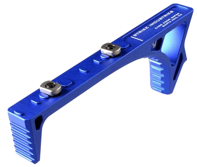 Strike Link, Curved ForeGrip, Blue Aluminum