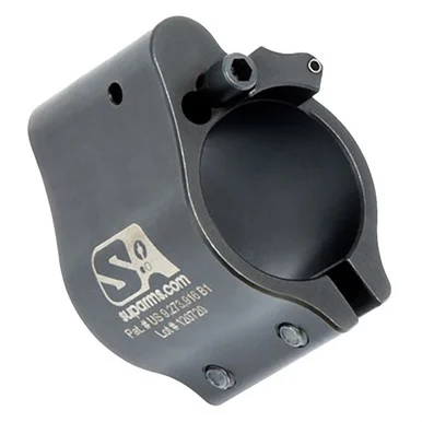 Superlative Arms SABO-DI-750CM, Adjustable Gas Block, Clamp On, Black Melonite