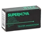 Supernova Green Tracers 22 Long Rifle Ammo 40 Grain Lead Round Nose - PMSN22LRG