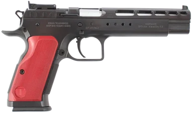 Tanfoglio TFGOLDM10OR Gold Match, 10MM, 6.00" Ported Barrel, 14+1 Rds, Blued