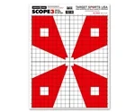 Target Sports USA Scope 3 - Paper Alignment Sight-In Targets 12.5"x19"25 Pack