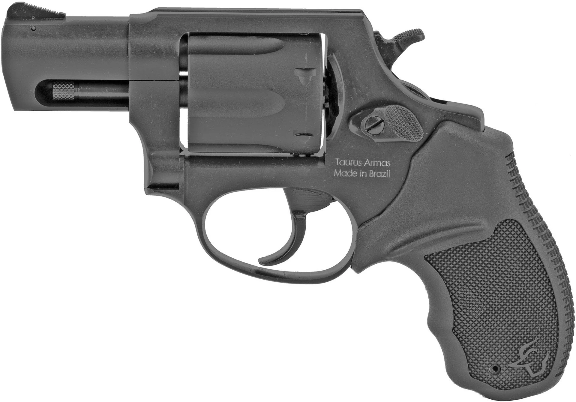 Taurus, 856, Double Action, Metal Frame Revolver, Small Frame, 38 Special +P, 2" Barrel, Steel, Matte Finish, Black, Rubber Grips, Fixed Sights, 6 Rds - TI2-85621