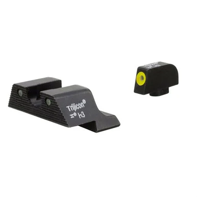 Trijicon HD XR Night Sight Set, Yellow Front, Black Finish