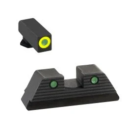 AmeriGlo GL-821 Trooper Sight Set - For Glock Gen5 9mm/40 S&W