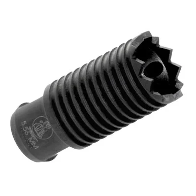 TROY Claymore AR-15 556 NATO 1/2x28 RH Black Muzzle Brake (SBRA-CLM-05BT-00)