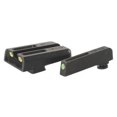 TRUGLO Brite-Site TFO Green, Rear Yellow for Glock 17 - 39 Handgun Sights (TG131GT1Y)