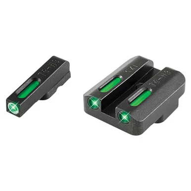 TruGlo Brite-Site TFX, Fits CZ 75, Tritium/Fiber Optic, Green