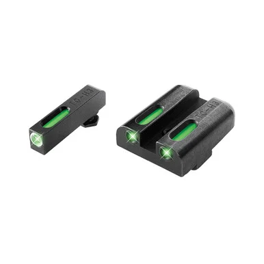 TruGlo Brite-Site TFX, Fits Glock 20-41, Tritium/Fiber Optic, High Set