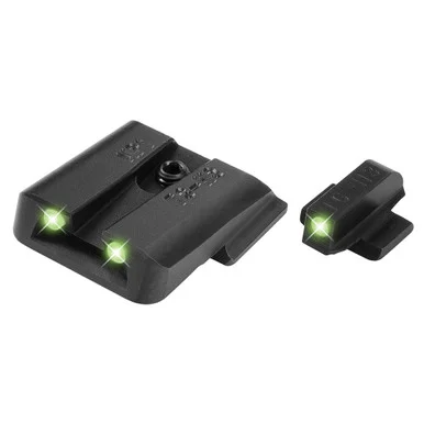 TRUGLO Brite-Site Tritium Night Sight Set, Green, Fits S&W M&P
