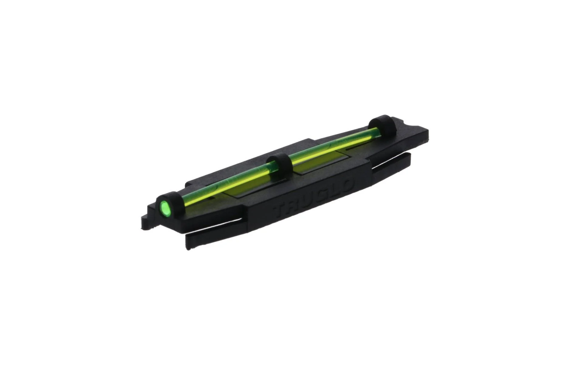 TRUGLO, Glo Dot, Xtreme, Universal Vent Rib Shotgun Sight, Matte Finish, Black Housing, Green Fiber - *TG90X