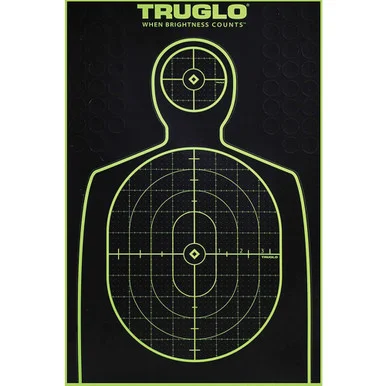 TRUGLO Tru-See 6 Pack of Handgun 12x18 Splatter Targets (TG13A6)