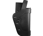 Uncle Mikes Slimline PRO-3 Holster, Mirage Plain, Right Hand, Black - Fits Glock 17, 19, 22, 23, 31
