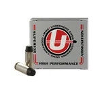 Underwood Black Cherry Coated 10mm Auto Ammo 220 Grain Flat Nose Hard Cast - 242