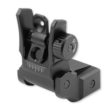 UTG Low Profile Flip-Up Rear Sight with Dual Aiming Aperture (MNT-955)