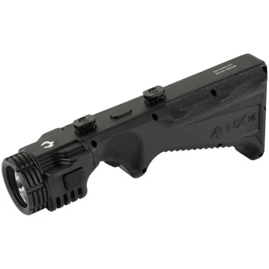 Viridian 4LUX 2K, Angled Foregrip, Green Laser, 2000 Lumens, M-LOK, Black
