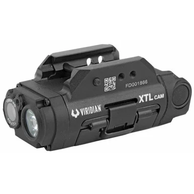 Viridian XTL Gen 3, Tactical Light & HD Camera, 500 Lumens, Black