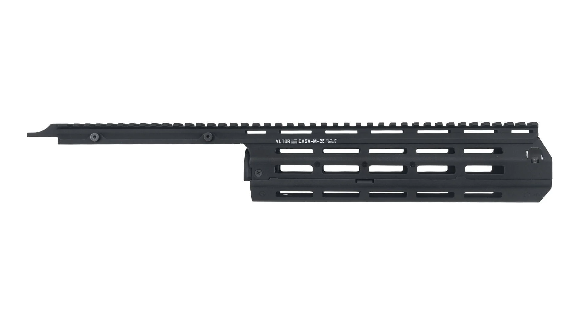 VLTOR AR-15 CASV M-LOK Extended Midlength Handguard - Black - CASV-M-2E