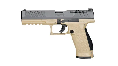 Walther Arms PDP, 9MM, 5.00" Barrel, 10+1 Rds, Black/Tan