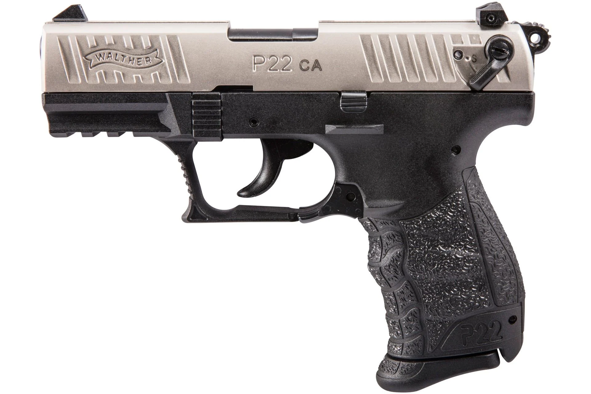 Walther Arms P22-CA 3.4" Compact 22LR 10Rd - Silver - WA5120336