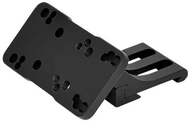 Warne 6110ML, Red Dot Riser, Black Anodized