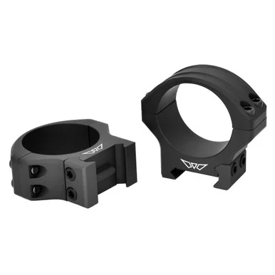 Warne HyperLite Rings, 34mm Tube, Low Matte