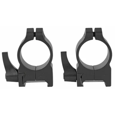 Warne Maxima QD 1" Medium Matte Rings, Quick Detach, Steel