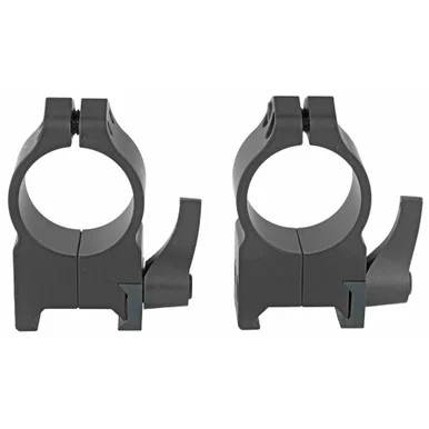 Warne Maxima Quick Detach Scope Rings, 1" High, Matte Finish