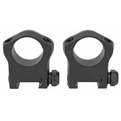 Warne Mountain Tech, 30mm High Matte Scope Mount Rings