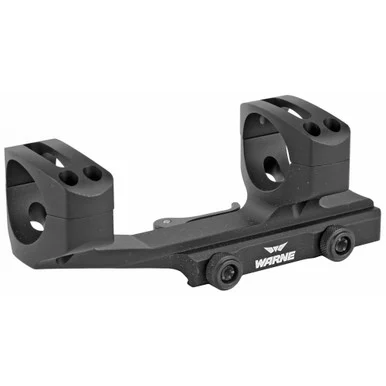 Warne QD XSKEL 30MM BLACK, Quick Detach MSR Mount, Black Anodized
